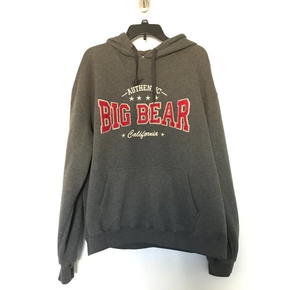 Women's Big Bear Hoodie Sweatshirt Size XXL